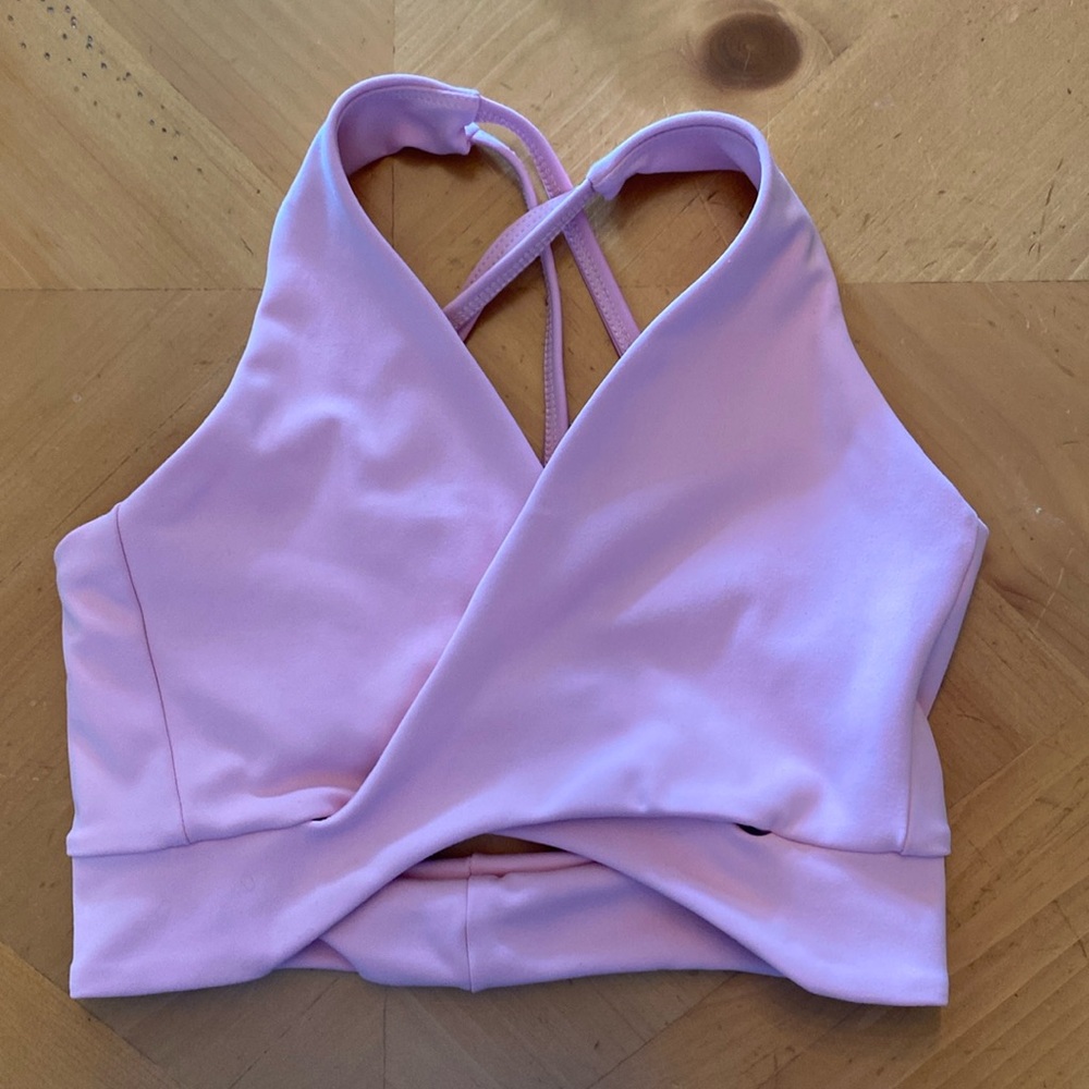 Five Dancewear pink top size XS